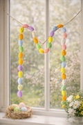 Dekorativ ägg-girlang 115cm